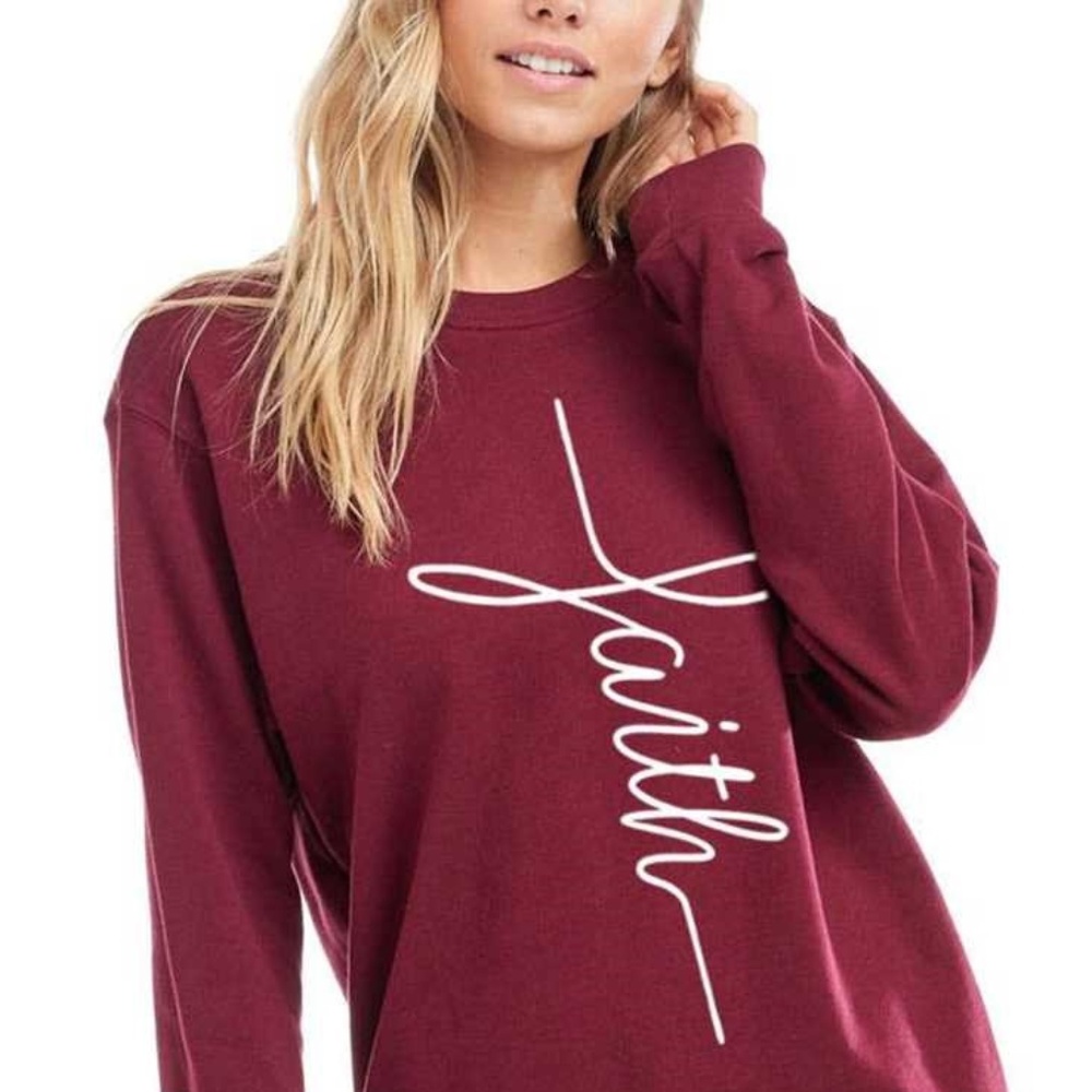 Vertical Faith Sweatshirt